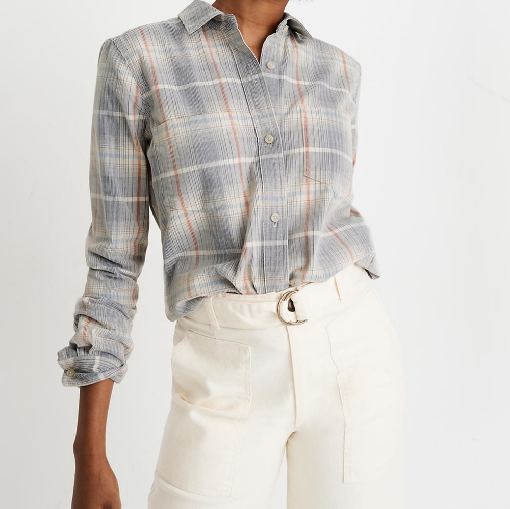 NWT Madewell Corduroy Shirt